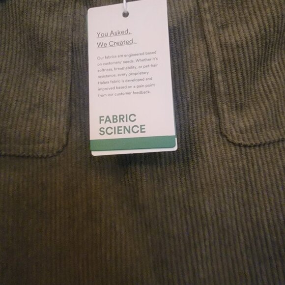 Halara Mid Rise Front Side Flap Pocket Midi Corduroy Casual Skirt - Picture 2 of 10